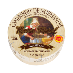 Camembert de normandie aop marie harel